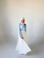 Camellia skirt - White