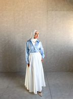 Camellia skirt - White