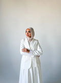 Camellia blazer - white