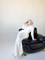 Camellia blazer - white