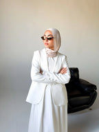 Camellia blazer - white