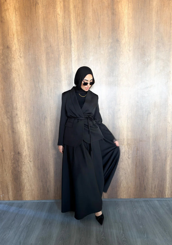 Camellia Full Suit - Black