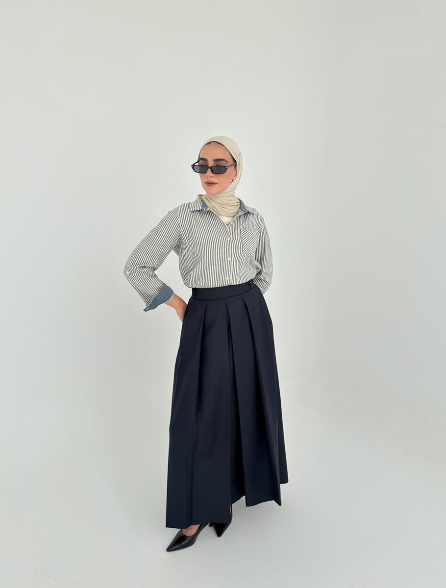 Calla Skirt - Dark navy