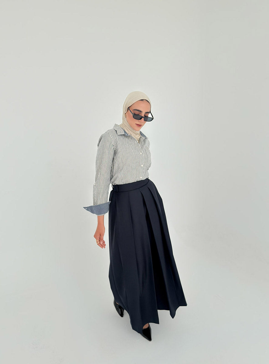 Calla Skirt - Dark navy