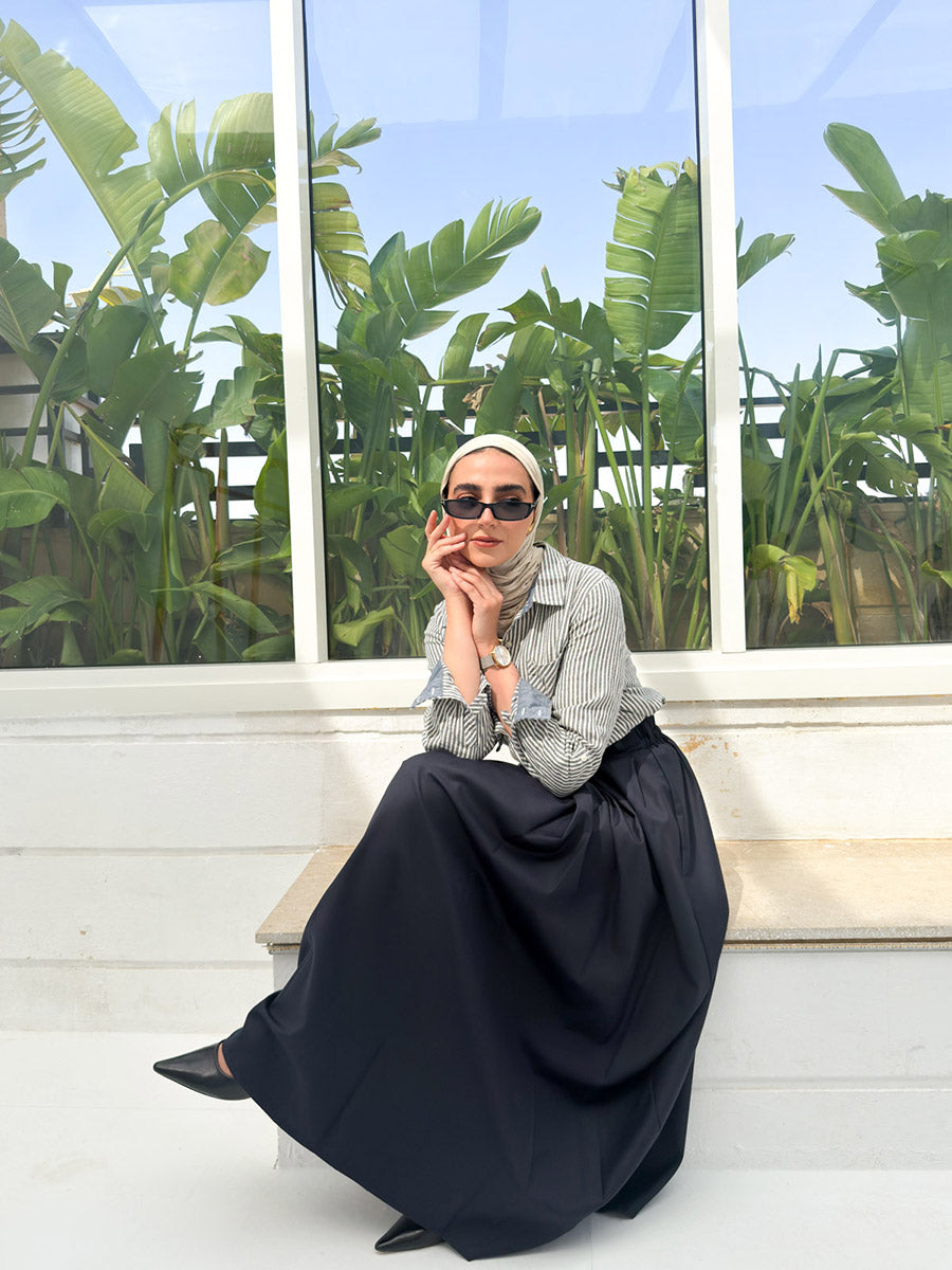 Calla Skirt - Dark navy