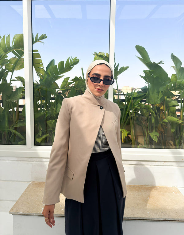 Sage Blazer - Beige