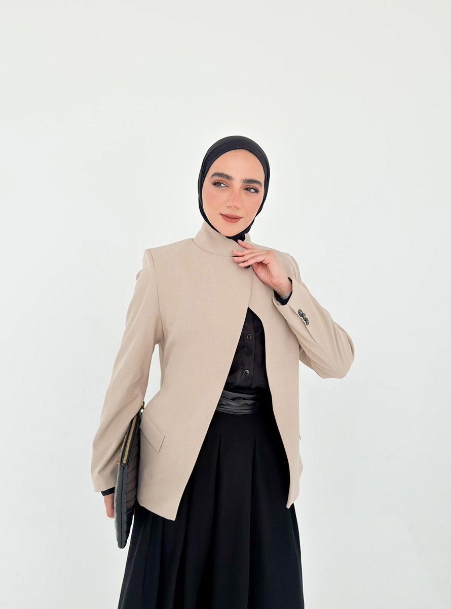 Sage Blazer - Beige