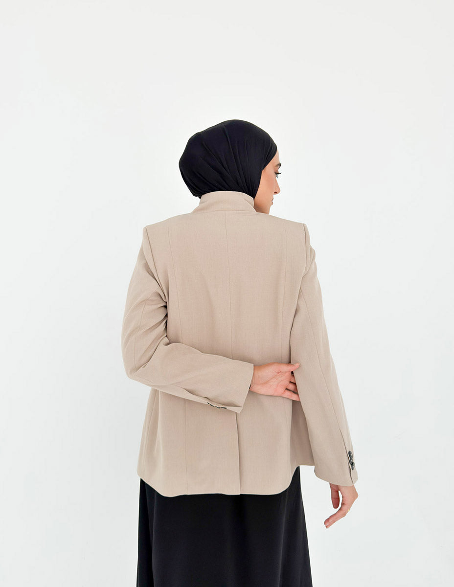 Sage Blazer - Beige