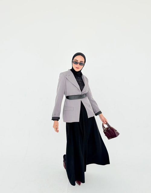 Sage Blazer - Charcoal