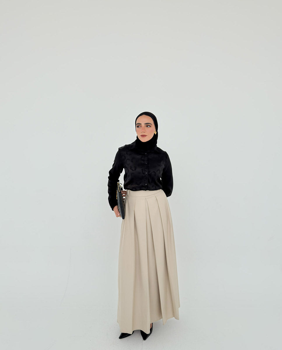 Calla Skirt - Beige