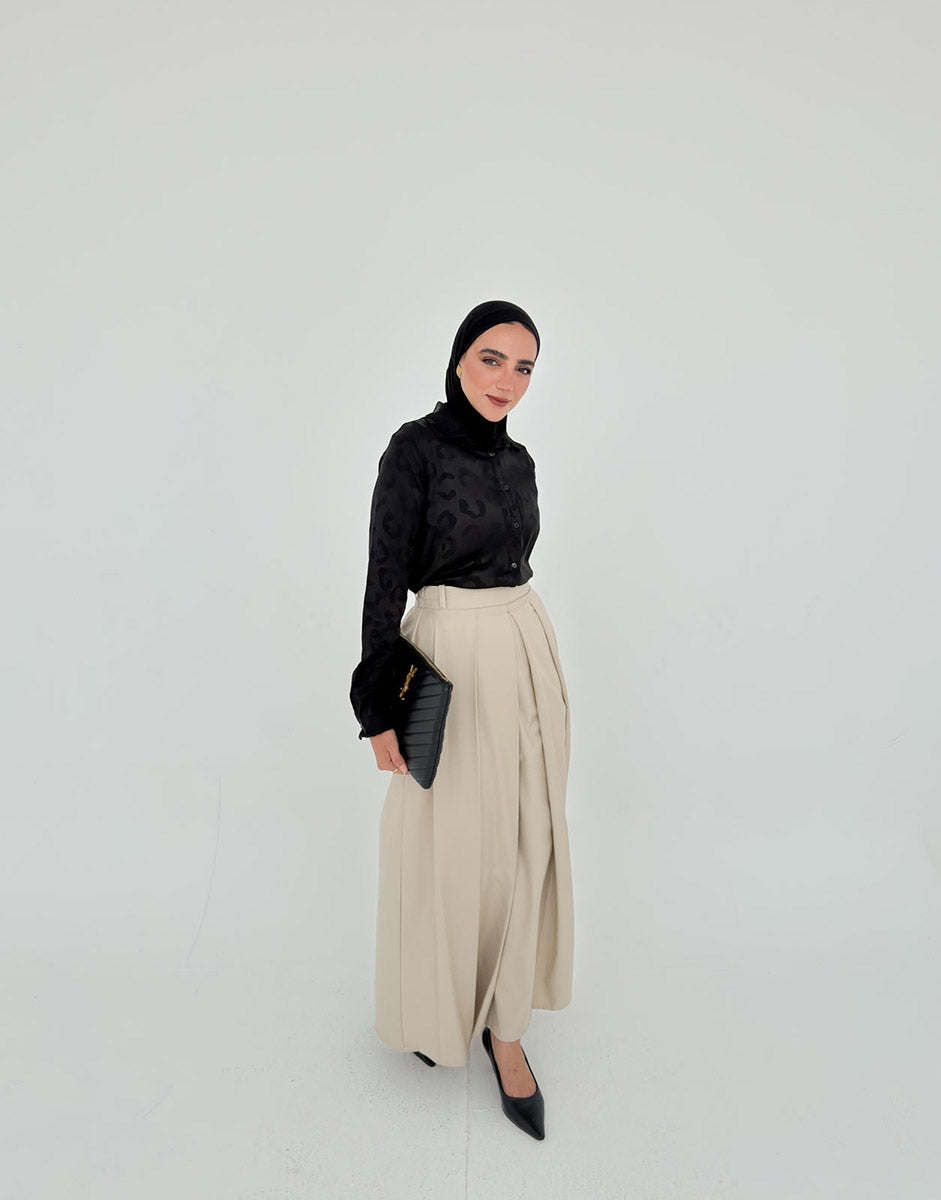 Calla Skirt - Beige