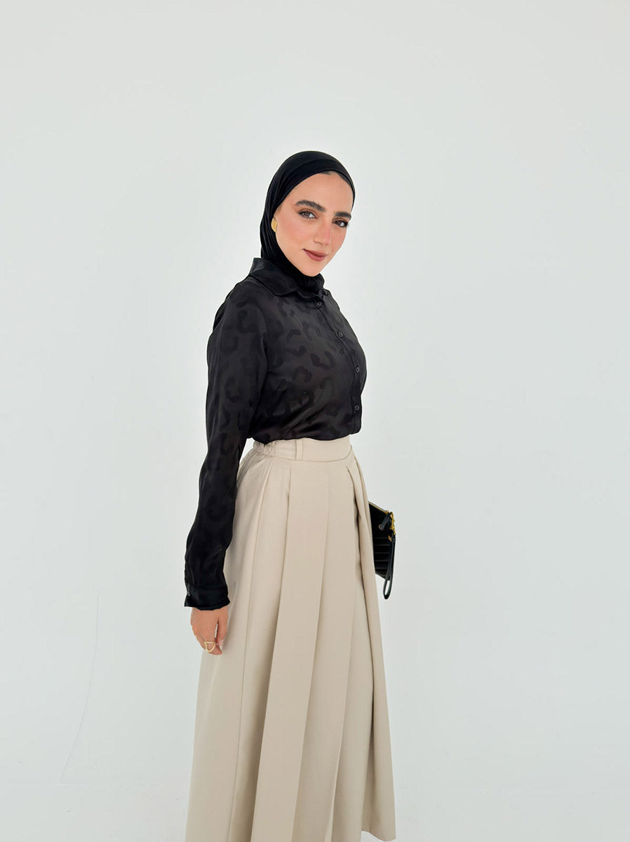 Calla Skirt - Beige
